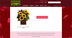 Desktop Screenshot of bratchersflowers.com